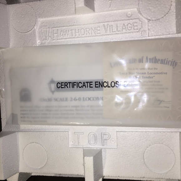 Hawthorne Village The Lone Star Express Train Set - Picture 2 of 3